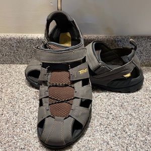 Mens Teva Forbay Gray Water Shoes